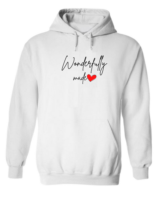 Hoodie - Wonderfully made